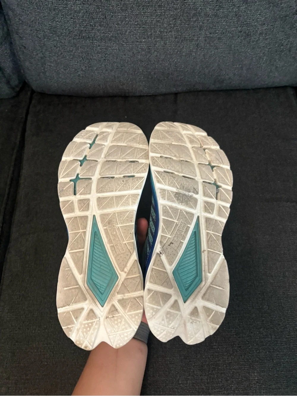 Hoka One One Mach 5 Womens Size 10B Blue Ocean Mist Running Shoes 1127894 OMES